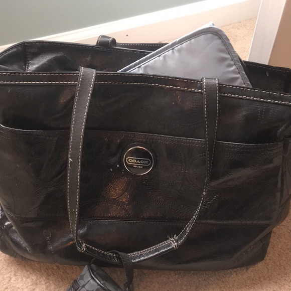 Coach diaper bag